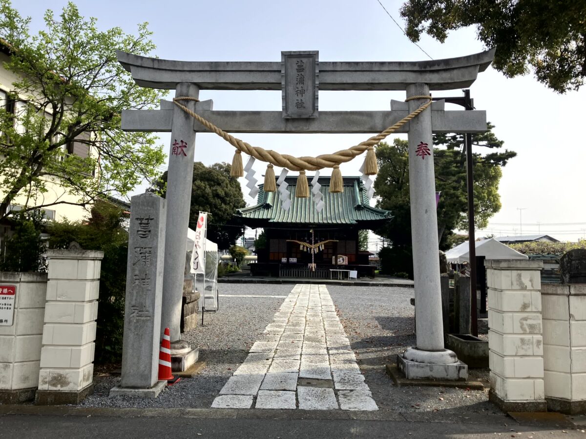 菖蒲神社の鳥居