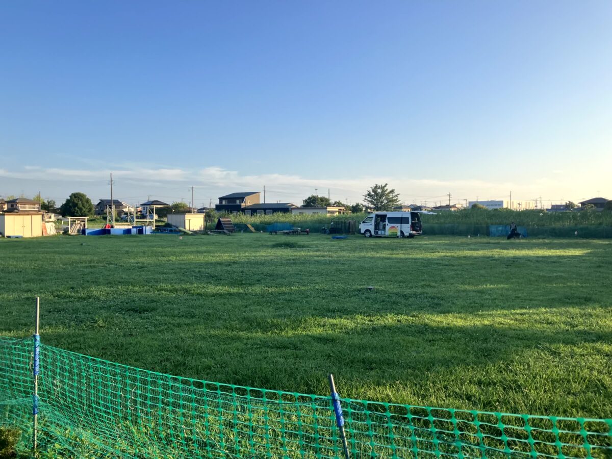 日本捜索救助犬協会の訓練施設