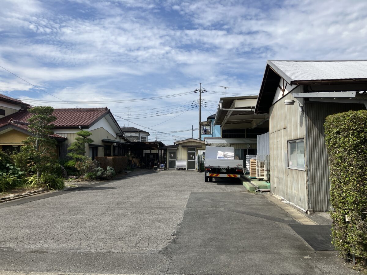 田中製麺の直売所の位置