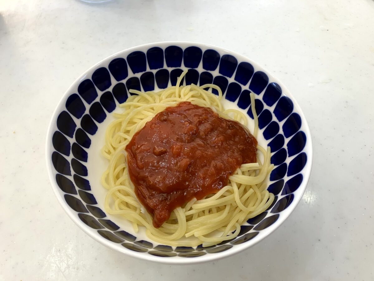 田中製麺のスパゲティー